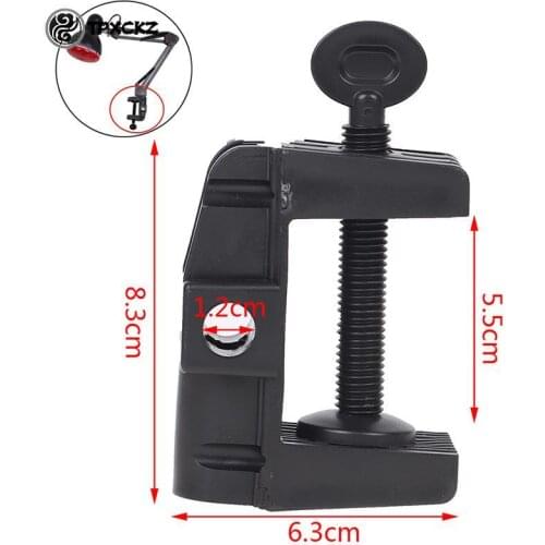 Universal Bracket Clamp Accessorie DIY Fixed Clip Fittings Screw Light Mounting Camera Holder For Microphone Desk Lamp Broadcast