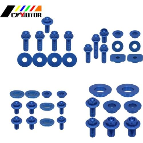 Dirt Bike Motocycle Plastic Body Parts Guard Screw For Yamaha YZ125 YZ250 YZ 125 250 2008 2009 2010 2011 2012 2013 2014-2019