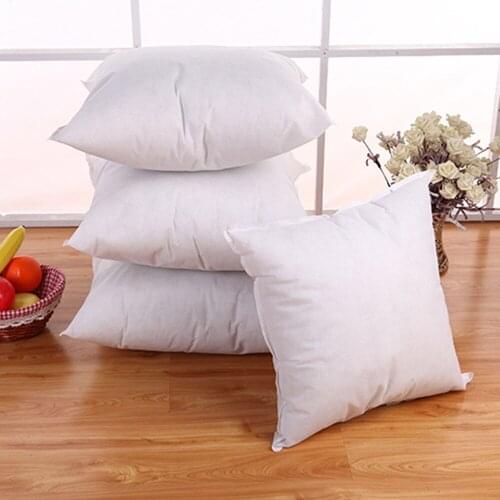 Pillow Insert 45*45 Sofa Cushion Filling Pillow Soft Cushion Core Insert Pillow Sofa Bed Bedroom Pilloecase Cushion White