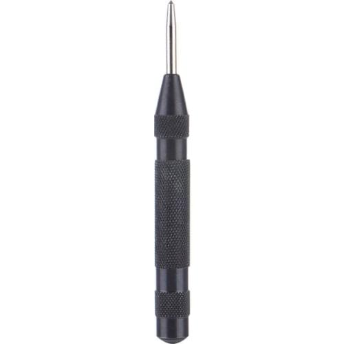 1PC Practical Heavy Duty Automatic Centre Punch Steel Spring Loaded Metal Wood Press Dent Marker Chisel Tool Carving Hand tools