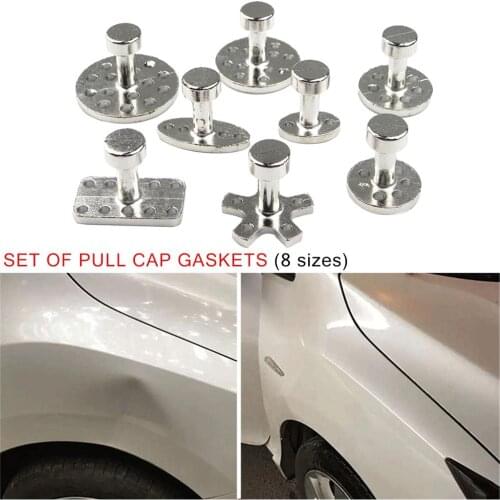 8PCS/Set New Zinc-alloy Gasket Auto Dent Repair Puller Special Sucker For Sheet Metal Repair Tools