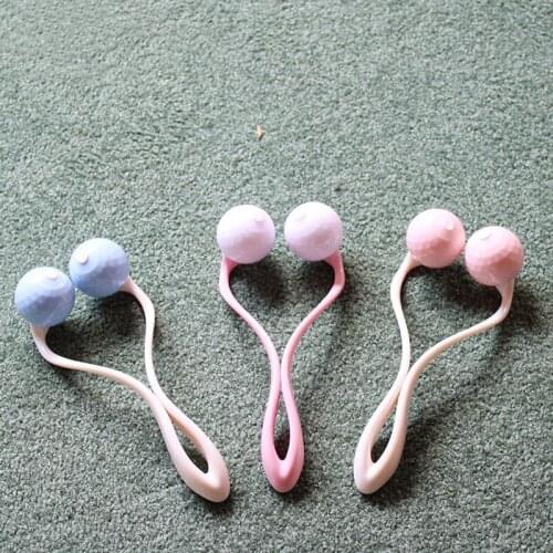 Diamond Face Massager New Roller Face Massager Double Ball Face Massager Random Color