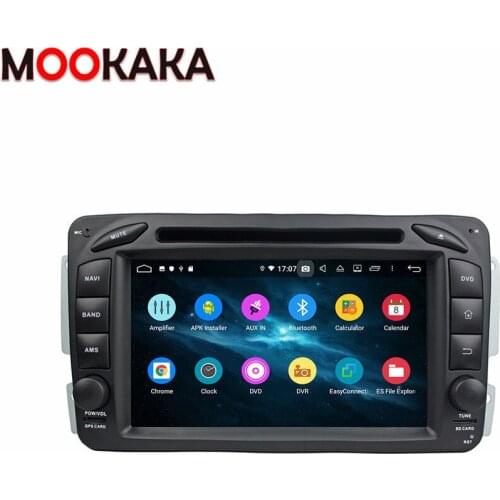 For Mercedes Benz ML W203 PX6 Android 10.0 4+128G Car DVD Player GPS Navigation Multimedia Stereo Head Unit Auto Video Radio DSP