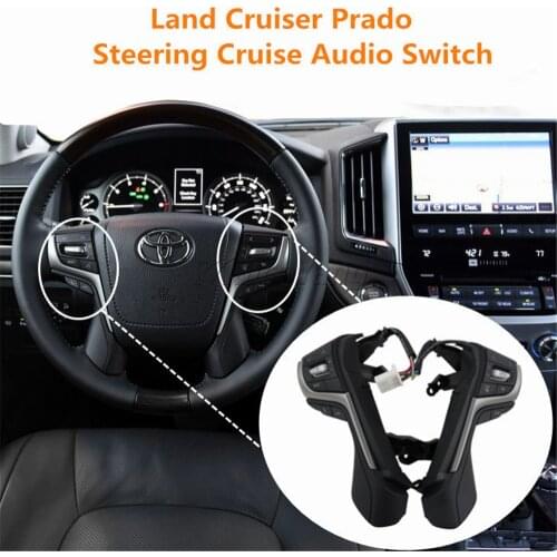 For Toyota Lander Cruiser New Lander Cruier Prado Crown MILLIMETER WAVE RADAR CRUISE Steering Wheel Audio Control Button