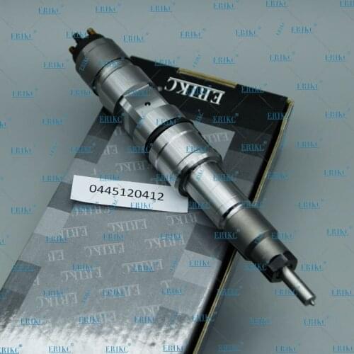 ERIKC 0 445 120 412 High Pressure Auto Engine Common Rail 0445120412 Diesel Fuel Injectors 0445 120 412