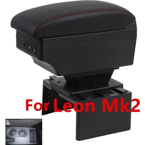 For Seat Leon Mk2 armrest box armrest box central Store content box