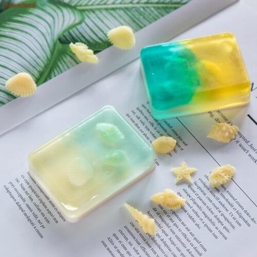 Creative Marine Series 7 Holes Silicone Mold Fondant Cake Decorating Tools DIY Chocolate Biscuit Mold Dessert Decor