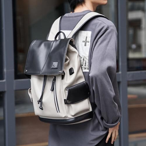 MOYYI Men's Leather Backpacks