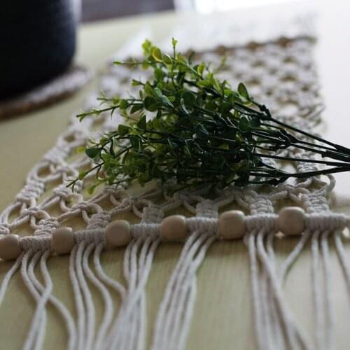 Nordic Style Tabletop Hand-woven Bedding Wall Decoration, Living Room Table Mat, Kitchen Tabletop Creative Decoration