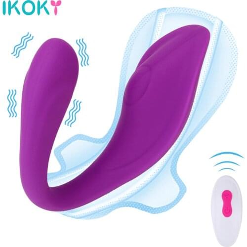 Wearable Dildo Vibrator Kneading Sliding Massage Panties Vibrator Sex Toys For Women 9 Modes G-spot Clitoris Stimulator