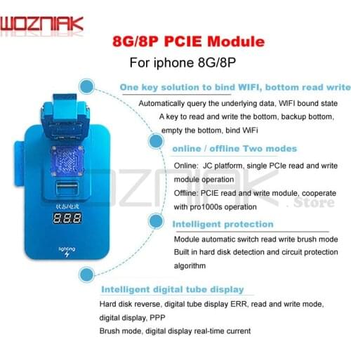 Pro1000s Multi-function programmer hard disk ic read write for iPhone x 7 7p 8 8P 6s 6 5s 4s logic baseband CHIP IC NAND Repair