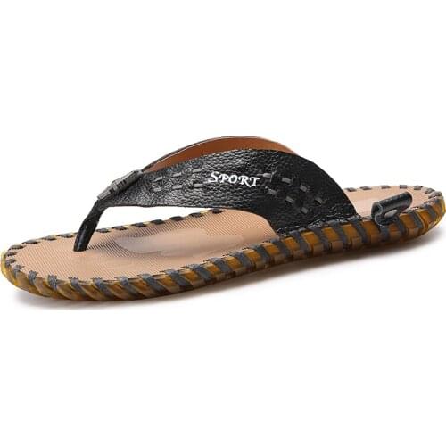 Sandalias ritable da de heren sandalia ete para cuir 2020 sandel verano v men uomo sandalet genuino sandalle sandalen slide man