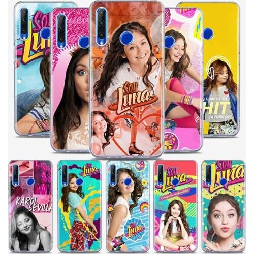 Cute Soy Luna Silicone Cover For Honor 30 30S 30i 9 10 9A 9C 9S 9N 10i 10X 9X Lite Pro 5G Phone Case