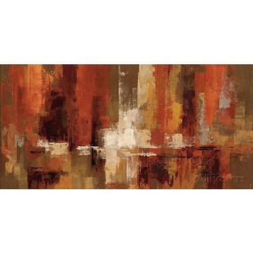 Contemporary oil paintings Castanets by Silvia Vassileva abstract decorative art for room decor hand painted large canvas