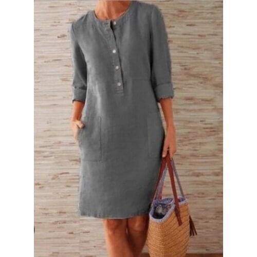 UETEEY Summer Cotton Dresses