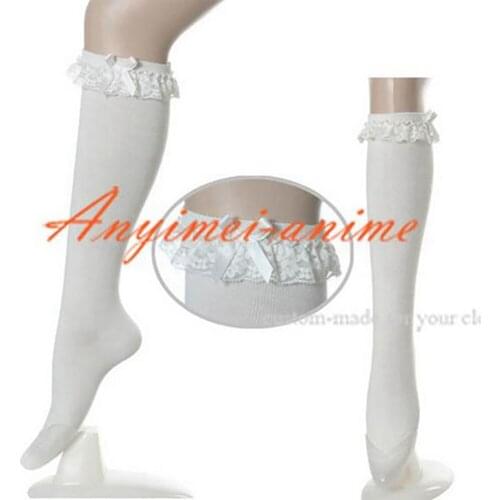 Gothic Lolita Punk Fashion Stocking Cosplay Costume Custom-made[CK1061]