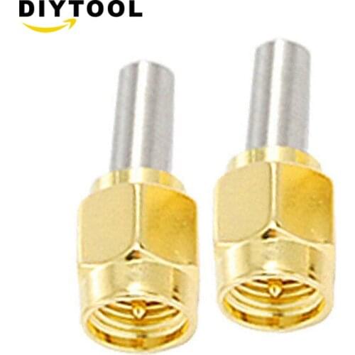 5pcs RP-SMA Female Jack RF SMA Connector for 50-1.5 For RG174 RG316 LMR100 coaxial Cable