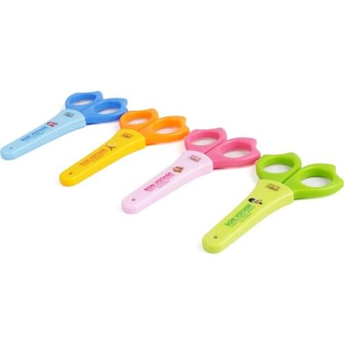 6029 student cute scissors art cartoon crosstitch craft kids safety scissors craft kindergarten supplies mini craft scissors