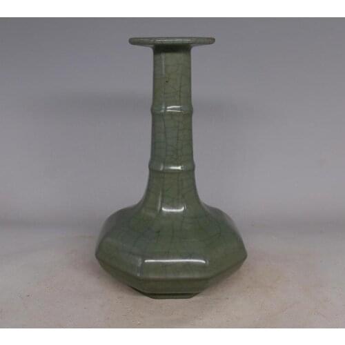 Antique SongDynasty porcelain bottle 9, Celadon vase furnishing,hand painted crafts /collection & Adornment,Free shipping
