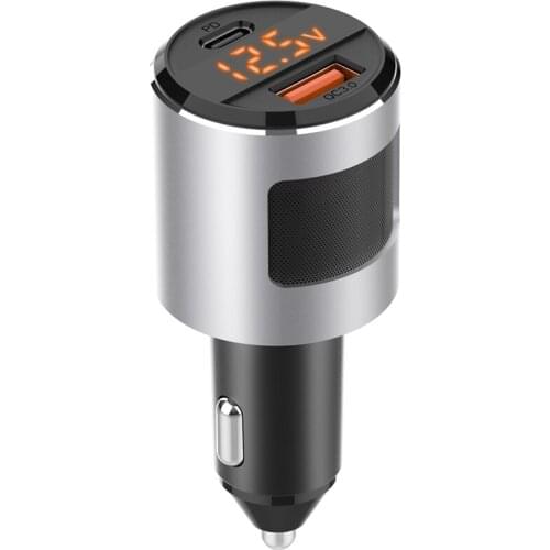 Car Charger 18W 65W USB Car Charger PD Type Flush Fit Car Adapter for iPhone XR/Xs/Max/X/8/7/Plus