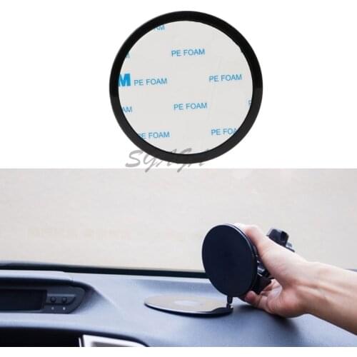 Suction Cup Car Phone Holder Accessory Hard Fixed Base With Stick Dashboard Disc For Tablet,GPS,Sucker Phone Holder