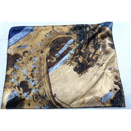 Custom Print 100% Polyester Satin Head Bandanna, Bandana, Handband, Kerchief (QTY: 200pcs)