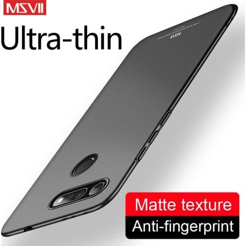 Honor View 20 Case MSVII Slim Matte Cover For Huawei Honor 20 Pro Lite 20S Case PC Cover For Huawei Honor View 10 V10 V20 Cases