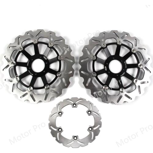 For Honda CBR1100XX 1997 1998 Front Rear Brake Disc Disk Rotor Kit Motorcycle Accessories CBR 1100 XX CBR1100 1100XX 97 98 GOLD