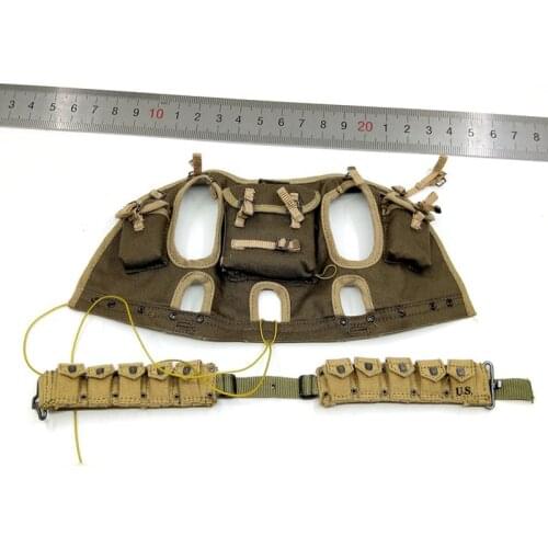 ​FP003 1/6 Scale Soldier U.S. Army Ranger Sniper Chest Hanging Bag Model Toys For Action Figure Body DIY