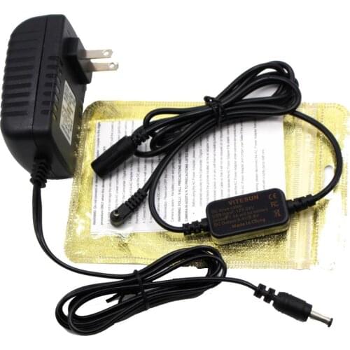 DC adapter cable CA-PS700+External 12V power charger for Canon LP-E5 LP-E8 LP-E10 LP-E12 DR-20 DR-50 DR-80 DR-700 dummy battery