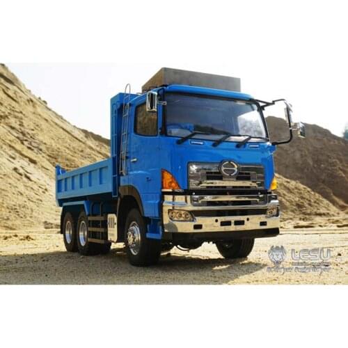 LESU 1/14 RC HN 6*6 Dumper Truck Hydraulic Model Sound Light TMY DIY THZH0466-SMT2