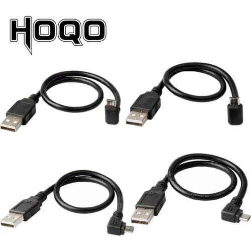 Micro usb right angle Cable Up/Down/Left/Right Angled 90 Degree USB Micro USB Male to USB male Data Charge connector Cable