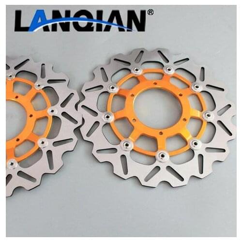 2 pieces motorcycle Front Brake Discs Rotor For Honda CBR600RR CBR1000RR CBR1000RR 2006 2007 2008 2009 2010 2011 2012 2013 2014