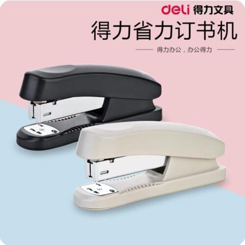 Portable Medium Staple Free Stapler Papers Office Accessories Bookbinding Student Stationery Stapler Without Staples