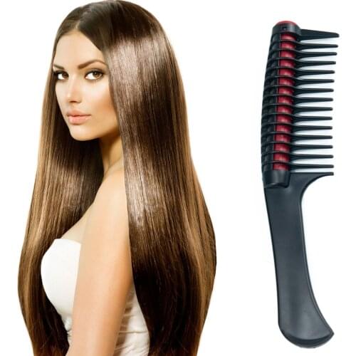 Professional Wide Tooth Hair Comb Hair Dyeing Coloring Detangling Combs Hair Brush Hair Styling Barber Tools Salon Accessories