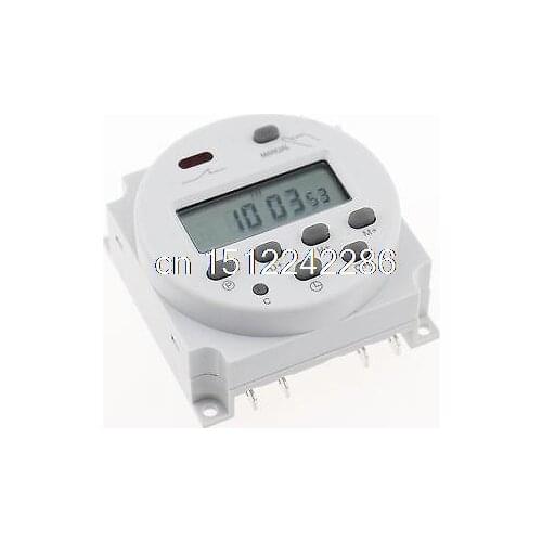 CN101 DC12V Digital LCD Programmable Timer DC 12V 16A Timer Relay Switch