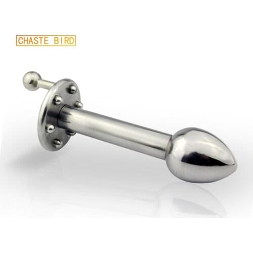 Sex Store Stainless Steel Anal Plug With Hand Shank Anal Alternative Stimulus Anal Irrigator Anal Stimulation Toy A194