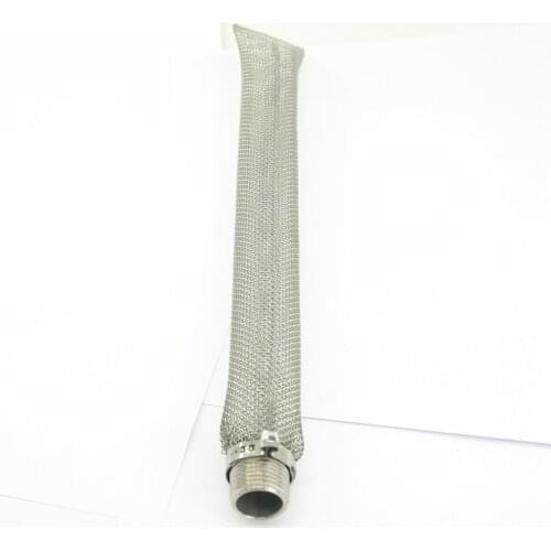 30cm 12 inch 304 Stainless Steel Bazooka Screen Mesh Filter 1/2" BSP For Homebrew Beer kettle Mash tun
