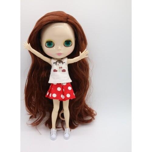 Joint body Nude Blyth Doll lond hair Suitable For DIY Change BJD Toy For Girls 20171218