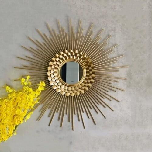 Sunglasses Wall Hanging Decoration Restaurant Light Luxury Wall Decorative Mirror