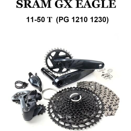 SRAM GX EAGLE DUB 1X12 Speed MTB Groupset Kit Shifter Lever Trigger Rear Derailleur Crankset Cassette 11-50T Freewheel Chain YBN