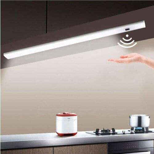 Smart Home Hand Sweep LED Cabinet Light Strips High Brightness Sensor Light for Cabinet Wardrobes Drawer Showcase Bedroom Closet