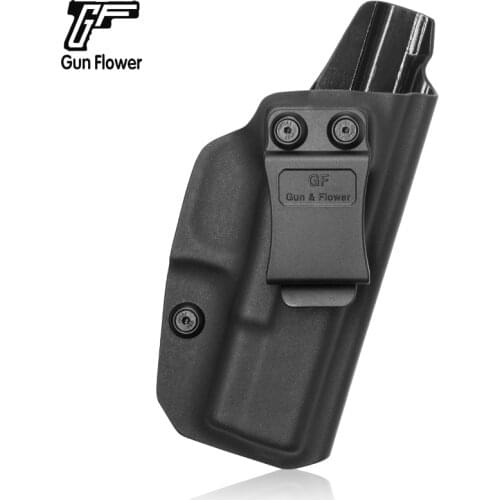 Gunflower Tactical Accessory Kydex Clip Holster Fast Draw Gun Pouch for Glock 19/23/32