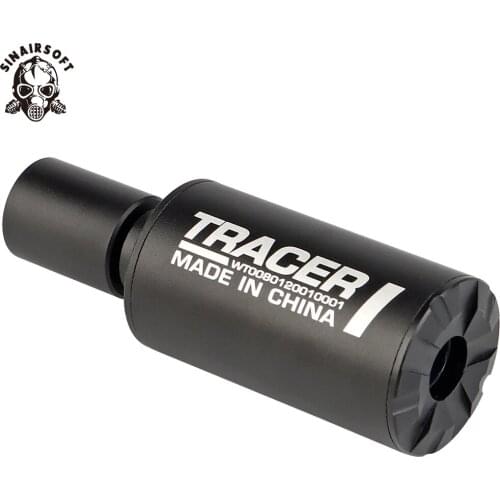 Tactical Airsoft Auto Lighter S Tracer Flash Barrel Decorator For Automatic Rifle Pistol Hunting Paintball Shooting Accessories