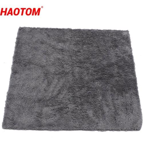 1PCS 350GSM Ultra-Thick Edgeless Microfiber Towels Car Cleaning Cloth Auto Wash Waxing Drying Polishing Detailing Towel