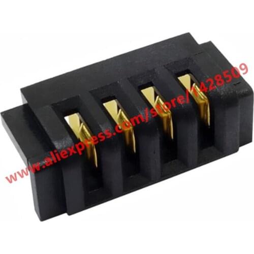 10pcs 4-Pin Laptop Battery Connector 2.5mm Pitch Large Current Gold Plating Famale Socket Battery Junctor Interface