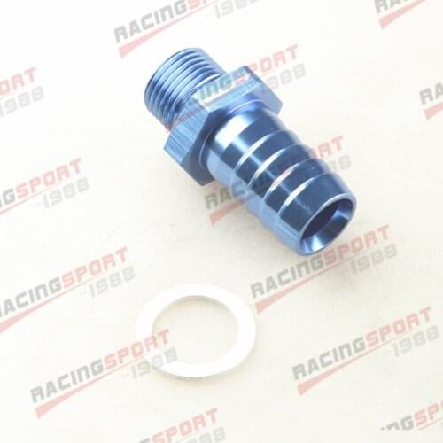 Aluminum B-OSCH FUEL PUMP INLET M18 X 1.5 to 3/4"(19mm) Barb Adapter