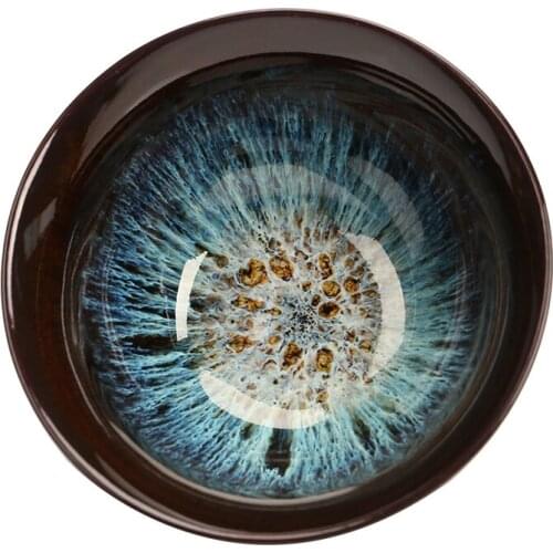 Kiln Change Tea Cup Ceramic Glaze Single Mug Small Tea Cup Coffee Mug Master Cup Jianye Tea Cups