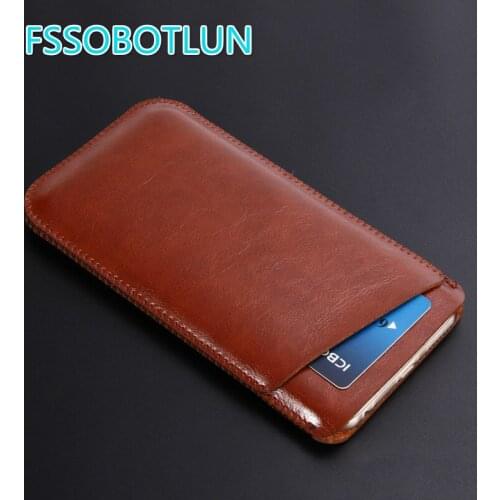 FSSOBOTLUN For Wiko Lenny 5 Lenny 5.7 inch Case Luxury Ultrathin soft Microfiber Leather phone Sleeve Bag Pouch Cover shell