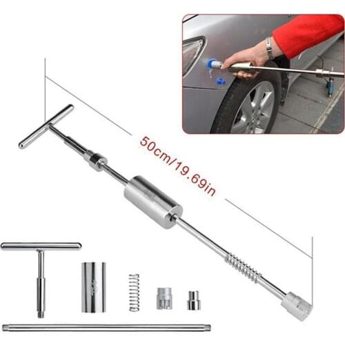Tools Auto Repair Tool Car Dent Repair Dent Puller Kit 2 in 1 Slide Hammer Reverse Hammer Glue Tabs Suction Cups